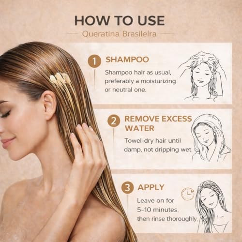 Image of Novex Brazilian Keratin Hair Mask, 14 Oz - Reconstructive Keratin, Frizz control & Damage Repair