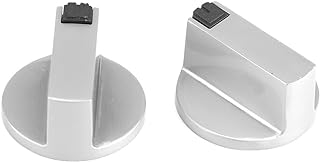 2 szt. 6 mm stop cynku stal nierdzewna okrągłe domowe kuchnia gazowe pokrętła kuchenka piekarnik płyta kuchenna metalowy przełącznik sterowanie