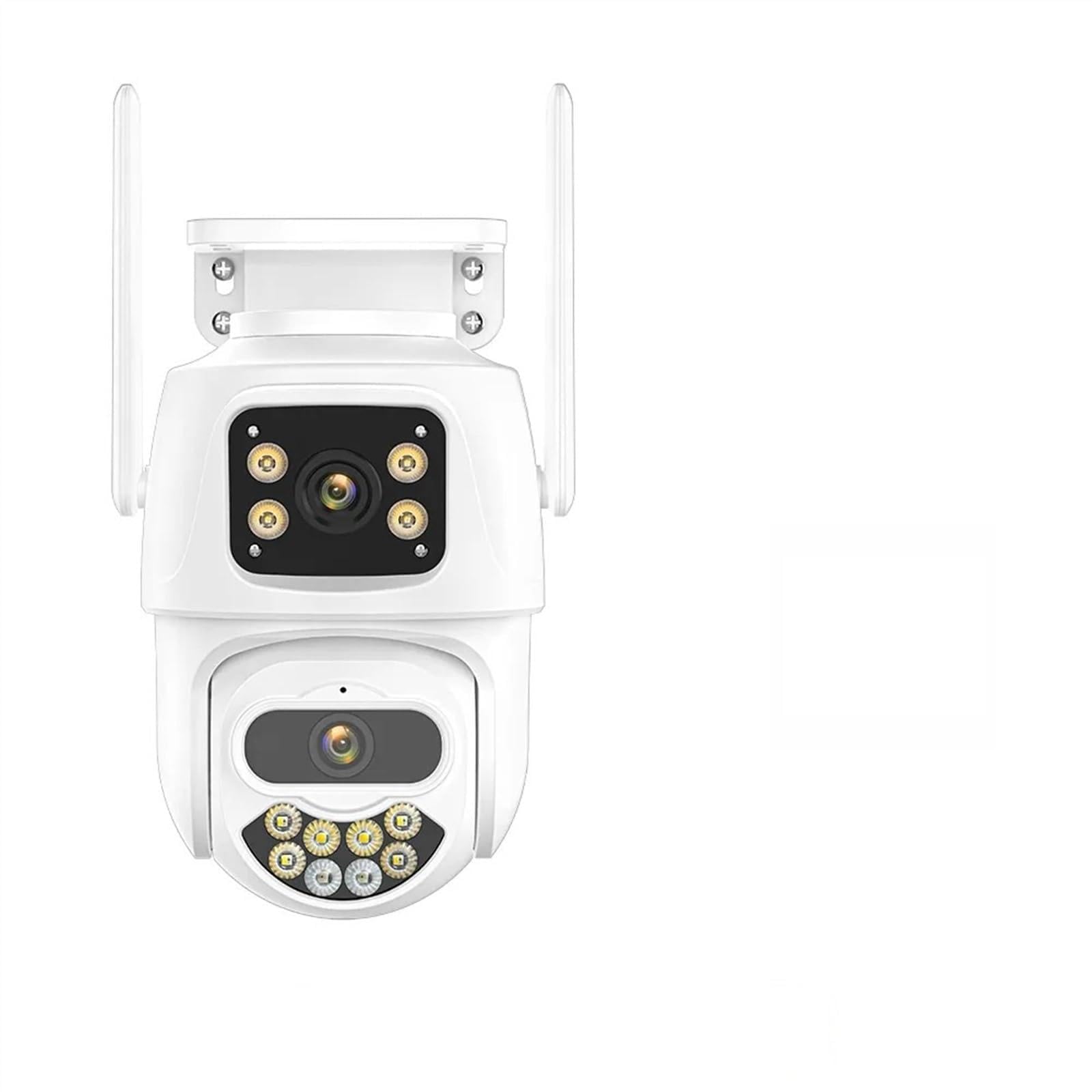 CVFRDD 4K 9MP IP Camera Three Lens 8X Zoom Outdoor PTZ Camera 6MP HD AI Auto Tracking Security Camera P2P CCTV Surveillance(6MP Camera Add 32G)