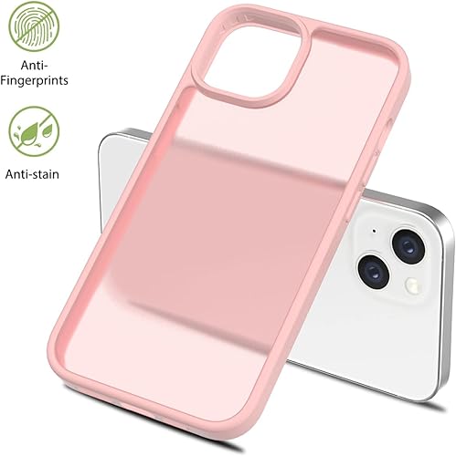 Vista 10 de TENOC Funda para teléfono compatible con iPhone 13 Pro Max, funda transparente a prueba de golpes protectora delgada para 6.7 pulgadas