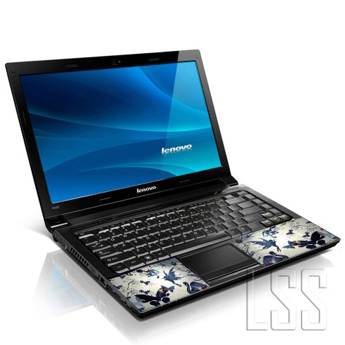 Image of LSS 15 15.6 Inches Laptop Notebook Skin Sticker with 2 Wrist Pads - Reusable Cover Protector Vinyl Sticker Cover Decal Fits 13 inch - 16 inch HP Asus Acer Samsung - Flying Angels Pattern
