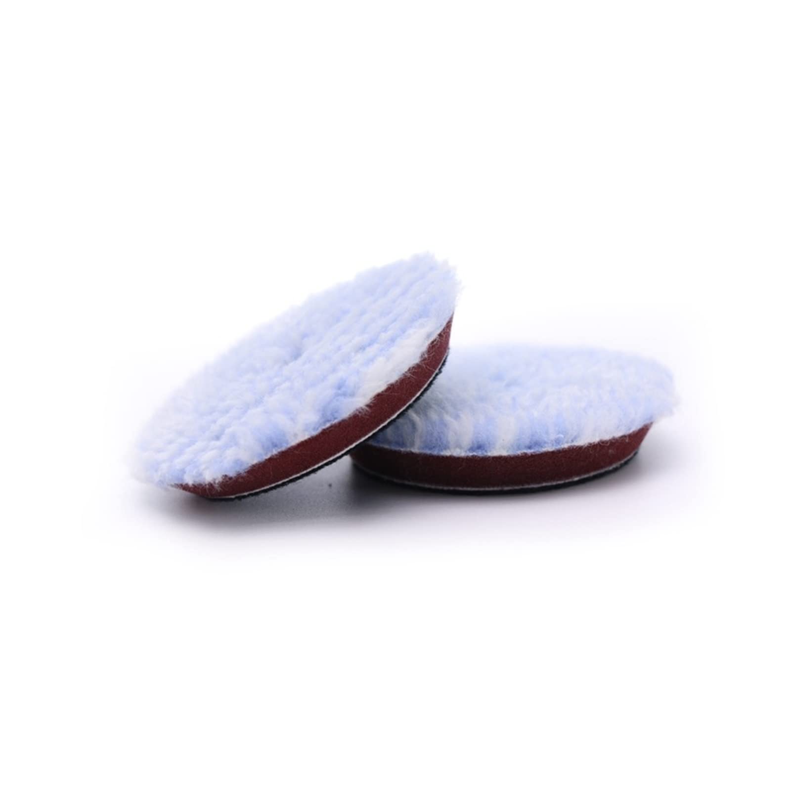 3"/4"Pad polerski z mikrofibry w paski Car Medium Cut Pad polerski do detali samochodowych fangzi (Color : 3 pcs microfiber pad, Size : Sponge)