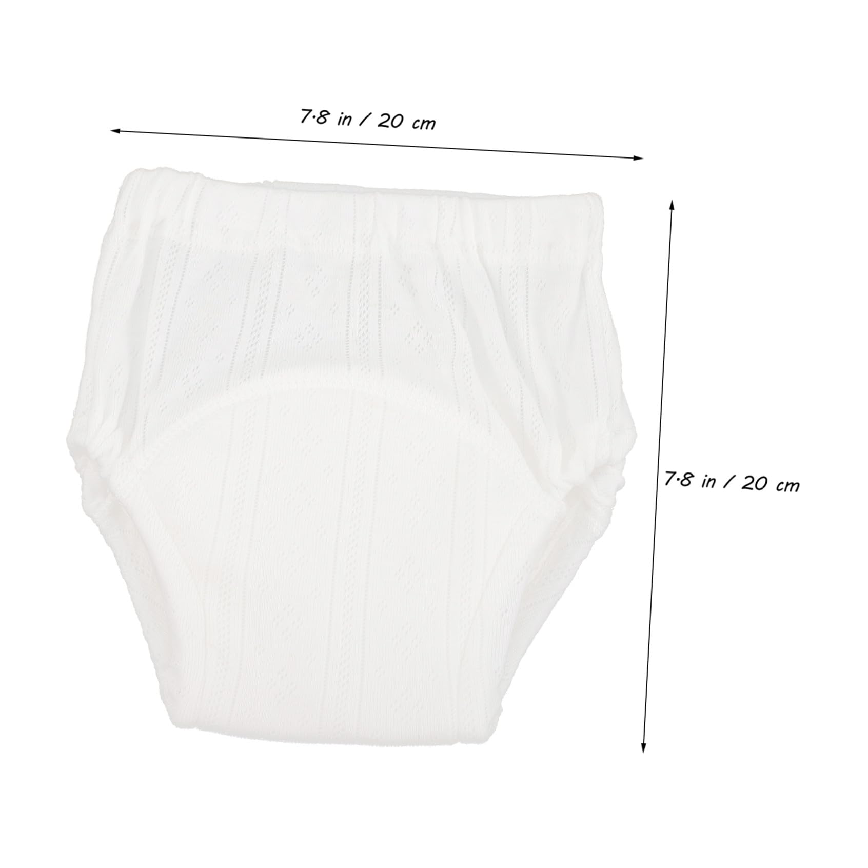 YARNOW Pantalones de Entrenamiento Lavables Cintura Elástica Cómoda para Bebés de Algodón Paquete de 5 Piezas, Talla para Bebés de 9-11kg, Ideales para Aprender a Ir al Baño