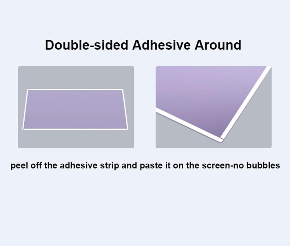 CapriTech 32 Inch Anti Blue Light Monitor Screen Protector -Anti Glare Filter Film for Curved screen, No Air Bubbles/Relieve Eyestrain/Ultra Clear