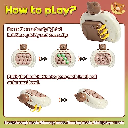 image for SuperMomo Handheld Games for Kids 6-12, Sensory Fidget Toys for Kids 8