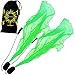 Produktbild Pro Angel Wings Poi Set (UV Grun) Flames N Games Spiral Poi. Swinging Poi und Spinning Pois! Pois für Anfänger und Profis.