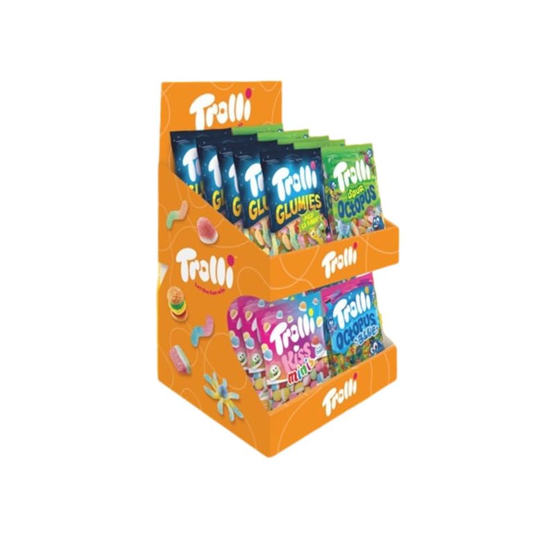 Lote Sobremesa Gominolas Surtidas 32 Bolsas 100g – Pack de Chuches Variadas en Formato Individual, Ideal para Fiestas, Cumpleaños, Candy Bar y Compartir