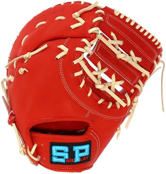 新品　硬式　sure play ファーストミット シュアプレイ ファーストミット 左利き用 軟式 ソフトボール グローブ