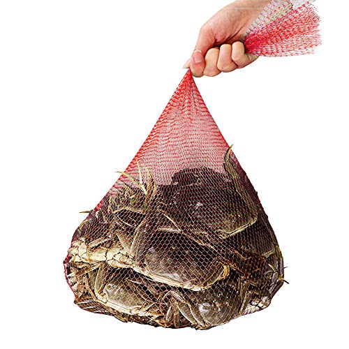 Amytalk seafood boil bags 100 pack Clam Bake/Shellfish Cooking Mesh Plastic Bags