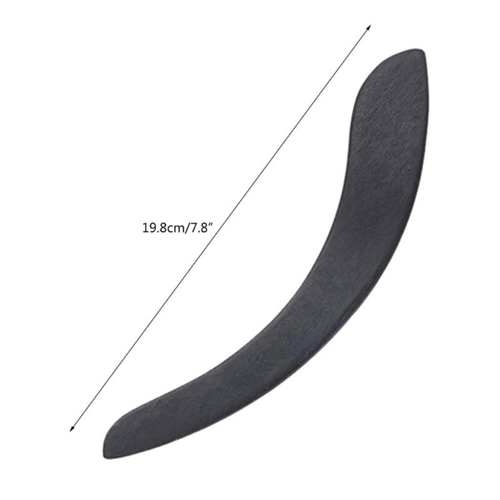 Poggiabraccio Per Chitarra Acustica Con Nastro Di Fissaggio Per Strumenti A Corda Folk E Classici. Autoadesivo Attrezzi Liutaio Principianti(Ebony)