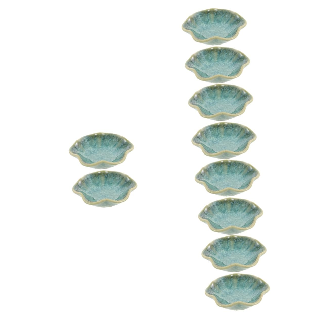 BESTYASH 10pezzi Vassoio Per Portagioie Per e Accessori Per Matrimonio e Regali Speciali Design e