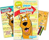 Scooby-Doo! Coloring Pack Set for Kids Grab and Go! Play Pack with Stickers, Coloring Pages, More for Travel, Classroom, More Party Favor for Girls, Boys