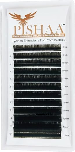 PISHAA Eyelash Extensions Long Natural Eyelashes Professional Lash Fans for Eyelash Extension Supplies Fake Eyelash Lashes...