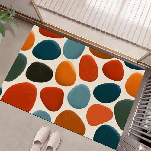 Paillasson absorbant antiderapant a profil bas 50x80cm - 5