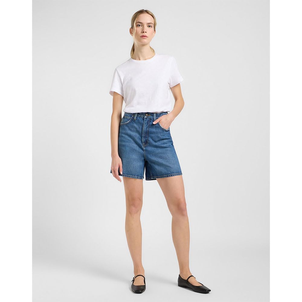 Lee Stella Short - Szorty jeansowe Kobiety