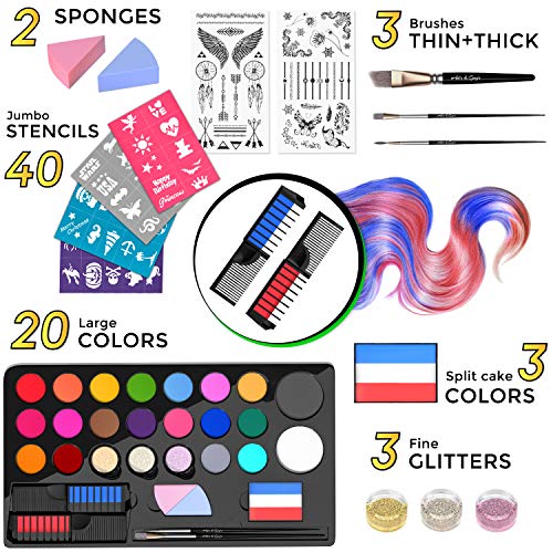 Adis&Guys Art Supply Adis&Guys Face Painting Kit For Kids thumb #1
