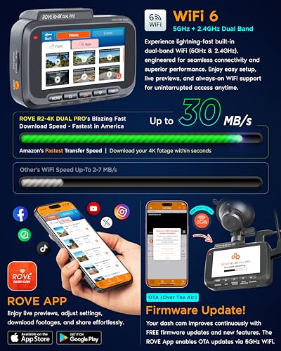 ROVE R2-4K Dual Pro Review: Worth It for Front and Rear Protection? (9/16)