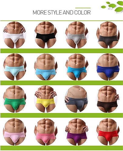 Men's Sexy Breathable Brief Underpants Modal Comfortable Underwear Shorts Cueca Gay Boxer Panties(14Colors)4