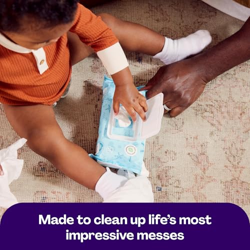 Image of Hello Bello Premium Fragrance-Free Baby Wipes, with Chamomile & Aloe Extracts for Sensitive Skin - 18 Resealable Packs = 1080 Total Wipes