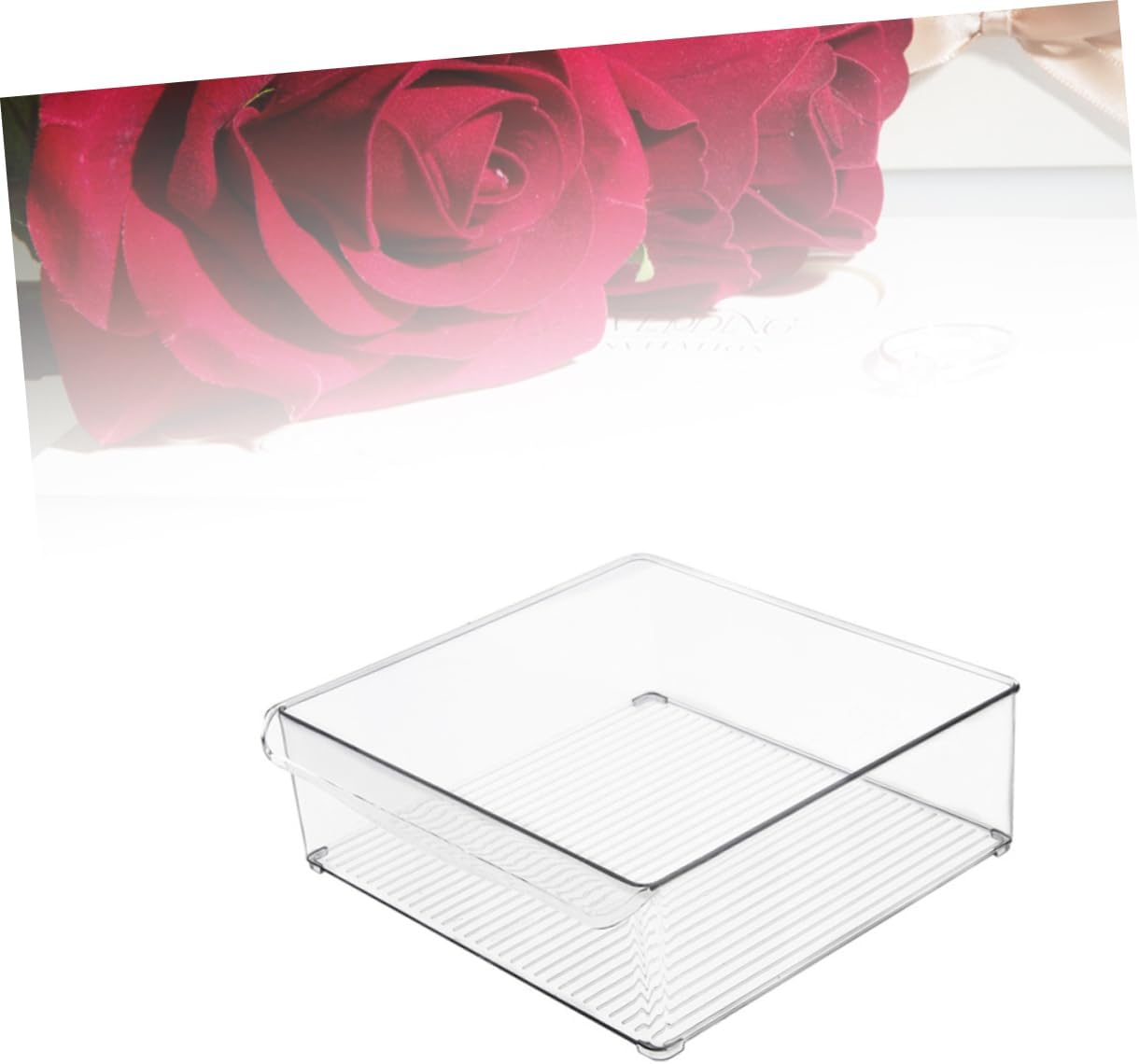 Large Food Storage Box Lid Crisper Box for Refrigerator Preservation Kitchen Sorting Container Stackable Plastic Containers