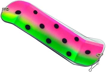 Hot Spot 714 8"" Great Lakes Series Flasher Flasher, Watermelon, one Size