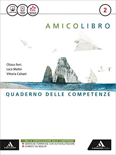 9788824760133  Amico libro. Quaderno. Con e-book. Con espansione online. Per la Scuola media