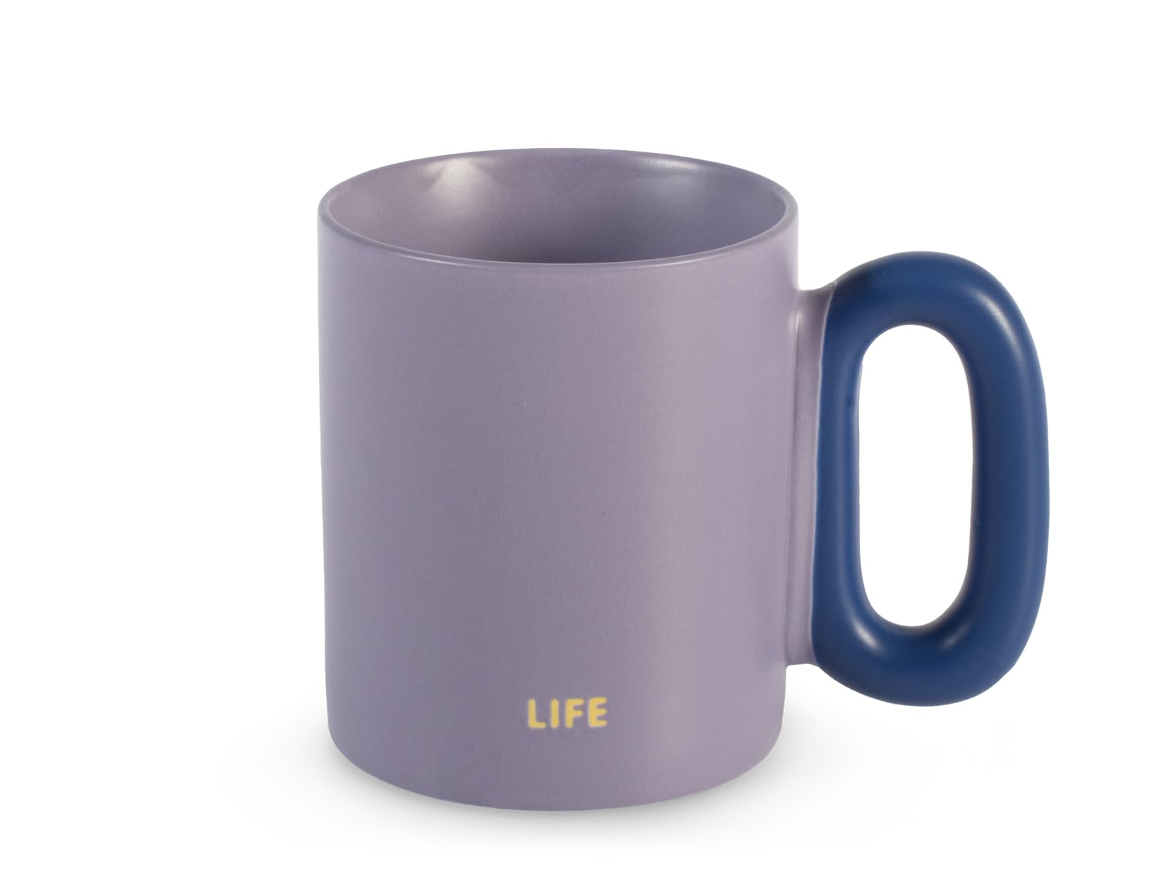 H&H Set 12 Mug Pastel Glow – Tazze New Bone China 360 ml – 12 Colori Pastello con Parole Motivazionali – Lavabili in Lavastoviglie e Uso Microonde – Colori Opachi