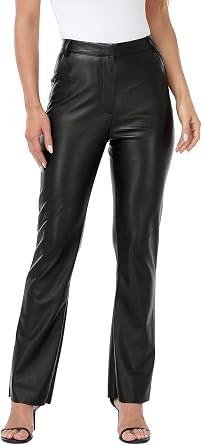 HDE faux leather trousers