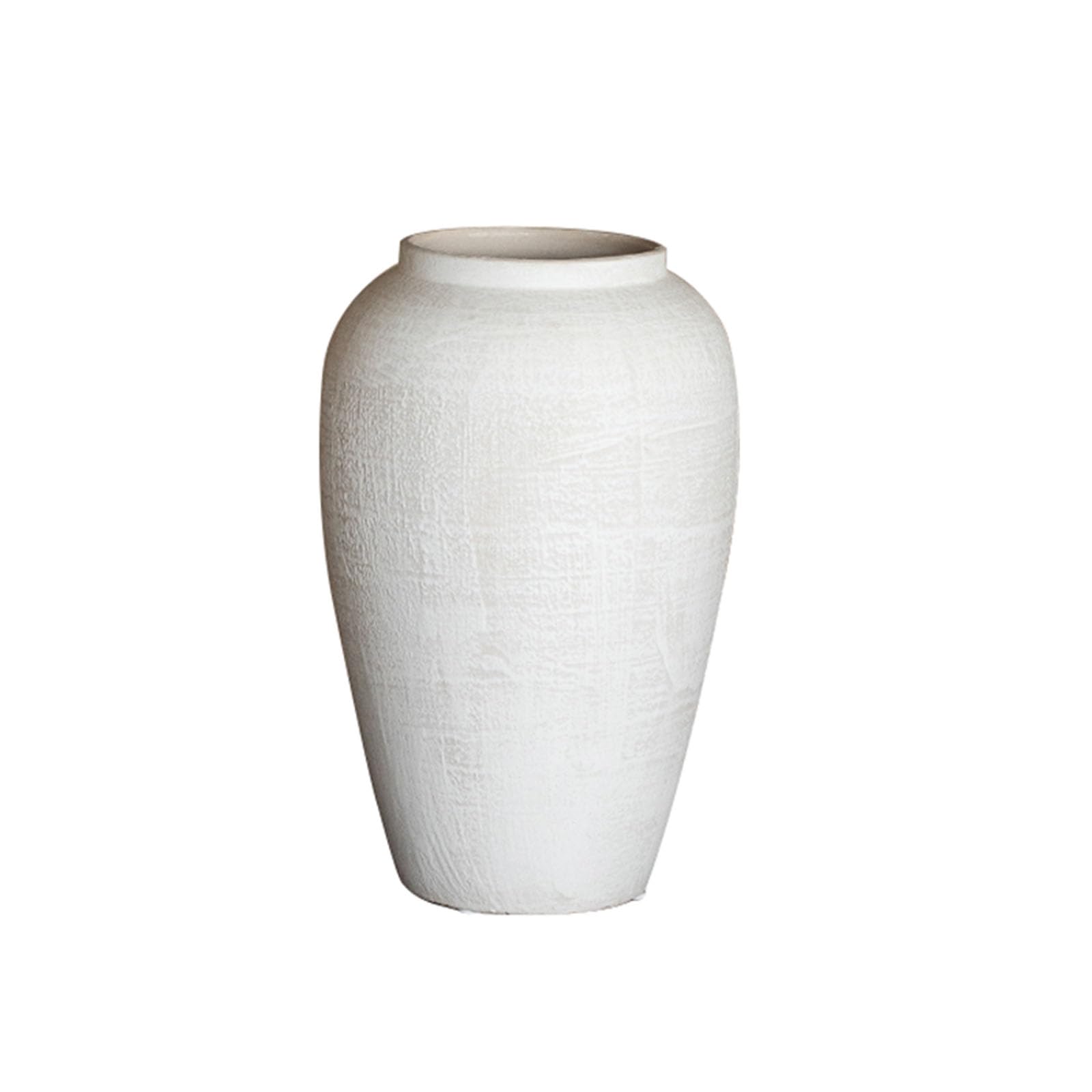 Nzzkoides A1 White Ceramic Vase, Retro Dried Flower Vase, Decorative Vase For Living Room, Countertop, Floor, Hotel, Small/Medium/Large(Color:a1)