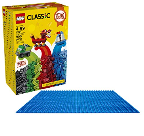 LEGO Classic Creative Fun - 900 Pieces with Blue Baseplate