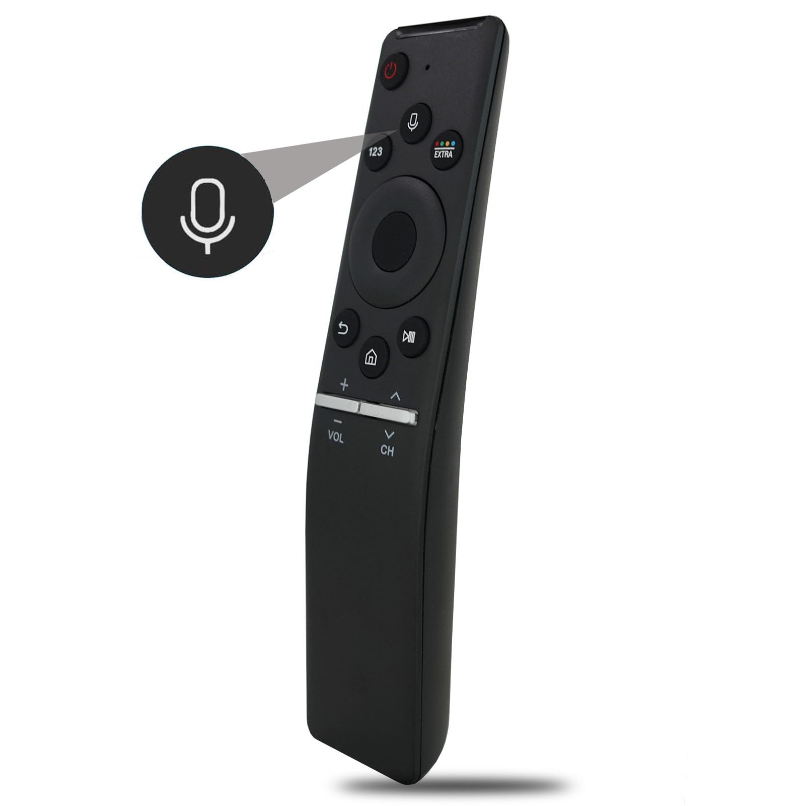 BN59-01266A 交換用ボイスリモコン 対応機種: サムスンスマート4K TV BN5901266A RMCSPM1AP1 QN65Q7FD UN75MU630D UN65MU850D UN43MU630D UN55MU Amazon.com: Voice Remote BN59-01266A Compatible with Samsung