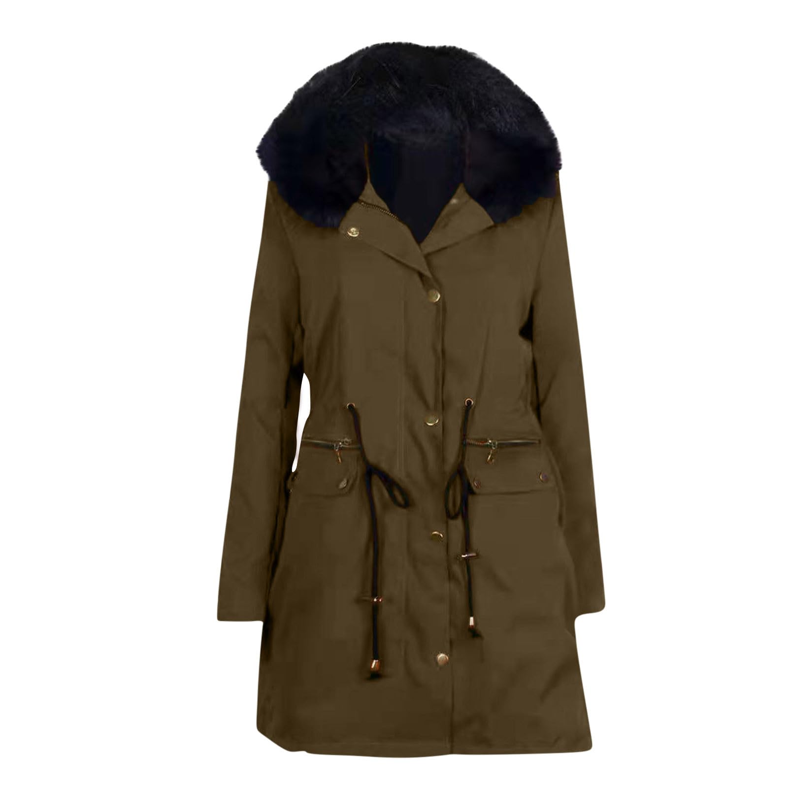 100 Grammi Donna Leggero Trapuntino Caldo Invernale Piumino Lungo con Cappuccio Ripiegabile Piumini Elegante Giacca Ripiegabile Donna Giacconi Invernale Cappotto Ultraleggero Pesante Giubbotti