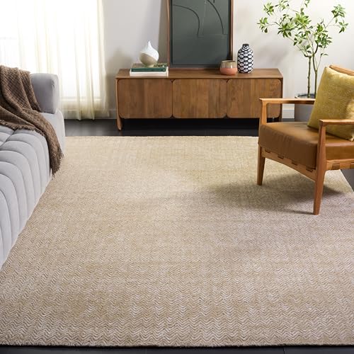 SAFAVIEH Glamour Collection 9' x 12' Gold & Ivory