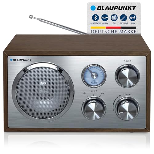Blaupunkt RXN 180 Nostalgieradio in zeitlosem Holz-Design, mit...
