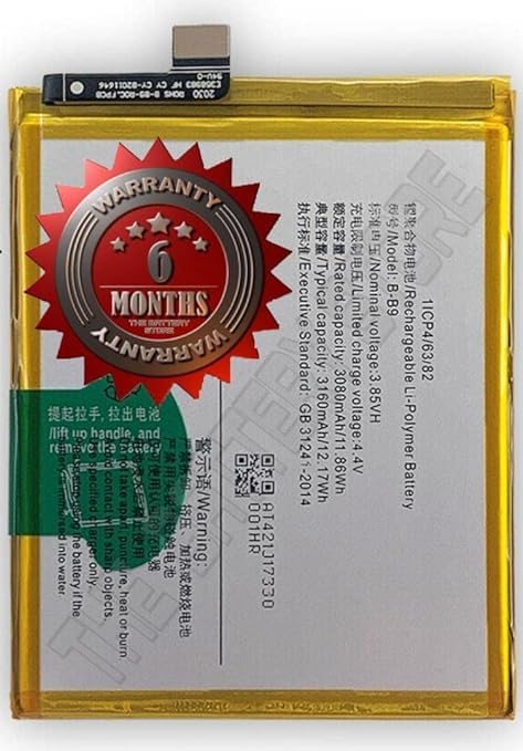 Image of Original B-B9 Battery for vivo V5 Plus /VIVO 1611 / X9 / X9i / X9 Plus Battery with 6 Month Warranty***(G0016)