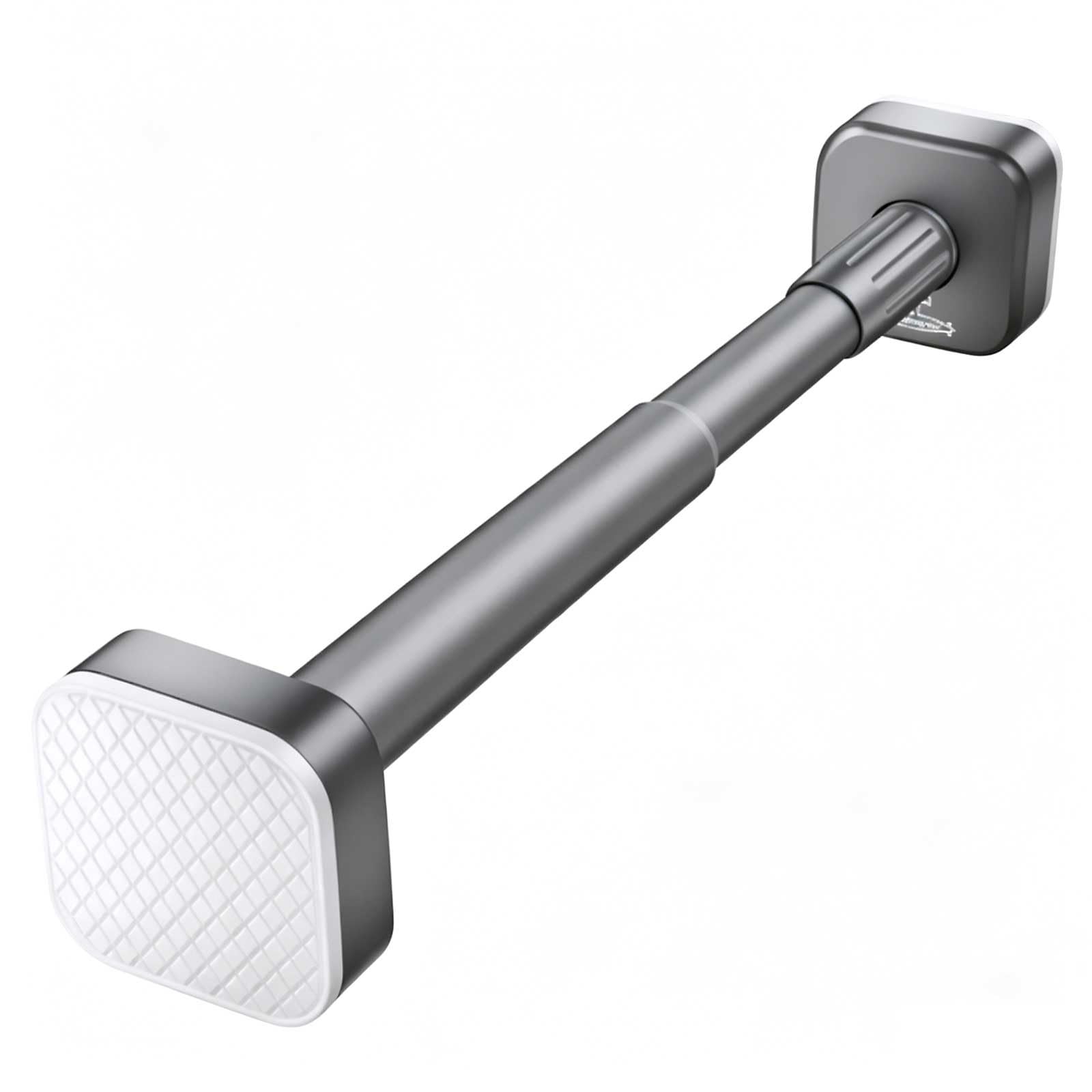 Tringle de Douche Extensible de 35 à 200 Cm, Barre Rideau Sans Perçage pour la Maison, la Salle de Bain et le Dressing, en Acier Inoxydable(Gray,50-80cm/20-31.5in)