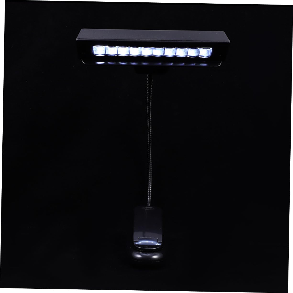 ibasenice Clip Music Stand Light Led Piano Reading Lamp Dimmable Eye-Care Lamp Portable Flexible Arm for Digital Piano