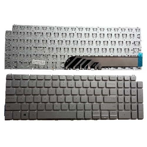 Clavier PC portable Inspiron 7590 7591 7791 7500 US Silver