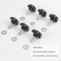 Vista 3 de JeCar Tornillos de Mariposa para Techo Rígido de Remoción Rápida Pernos de Techo Rígido con 6 Anclajes de Sujeción Compatibles con Jeep Wrangler