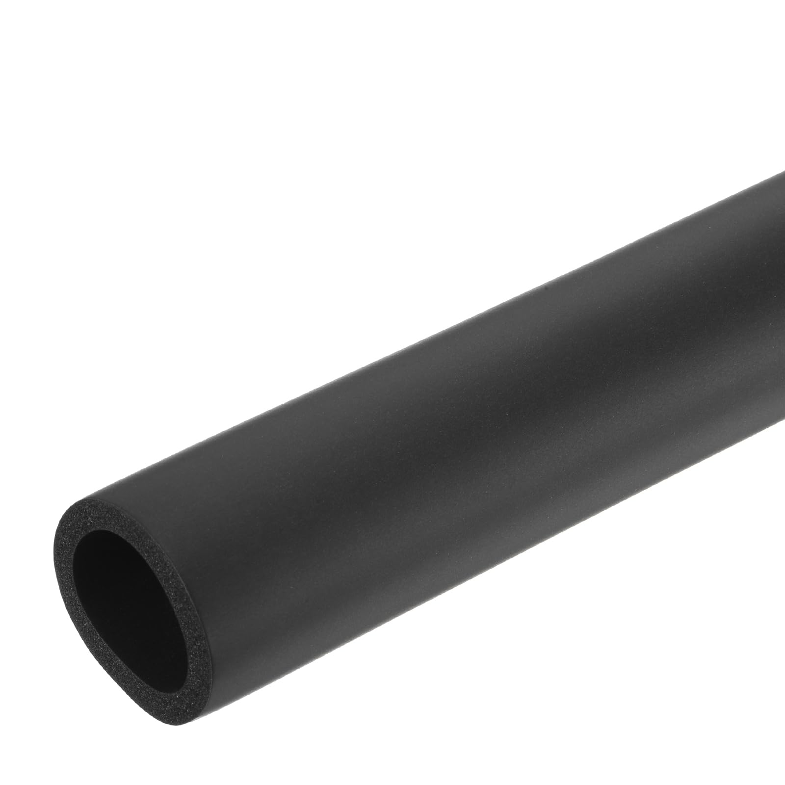 uxcell Foam Tubing for Handle Grip Support,26.5mm(1 1/16") ID 36.5mm(1.44") OD 0.3 Meter/1ft Length Black