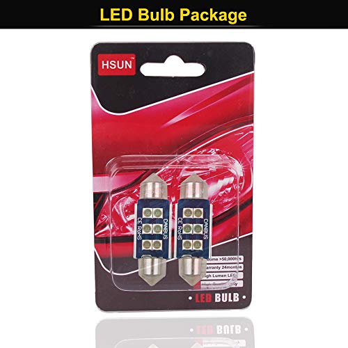 Bombilla LED HSUN Festoon C5W 39mm 6000K Ice Blue miniatura 7