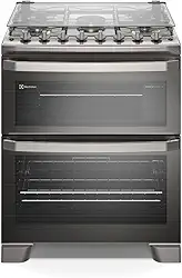 Fogão Electrolux 5 Bocas Experience com PerfectCook360 Prata FE5DC