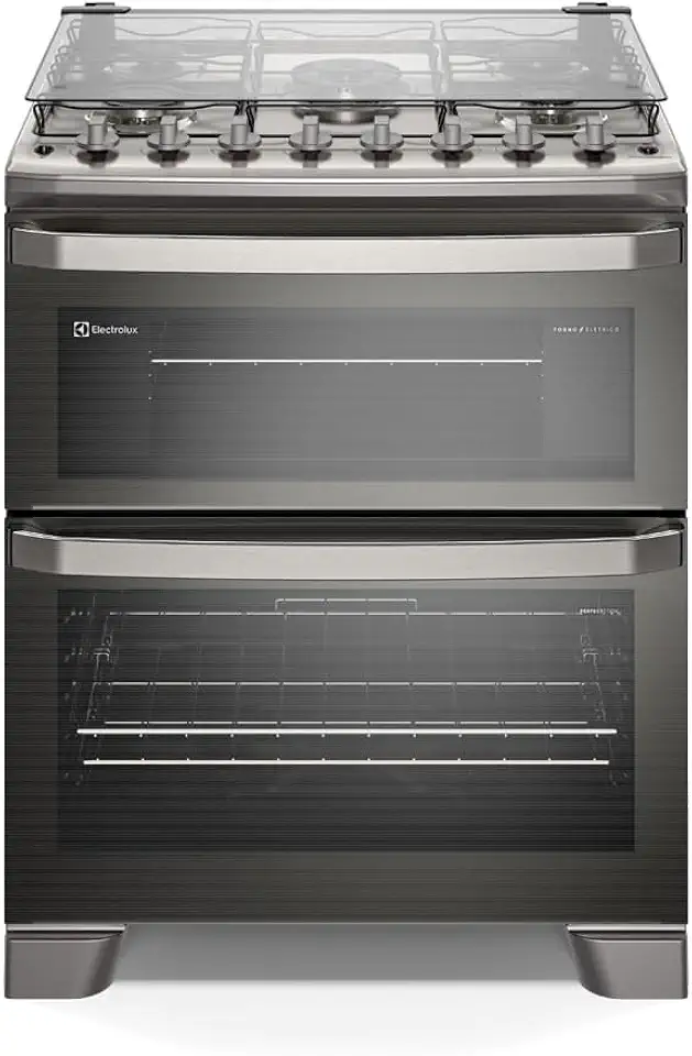 Fogão Electrolux 5 Bocas Experience com PerfectCook360 Prata FE5DC