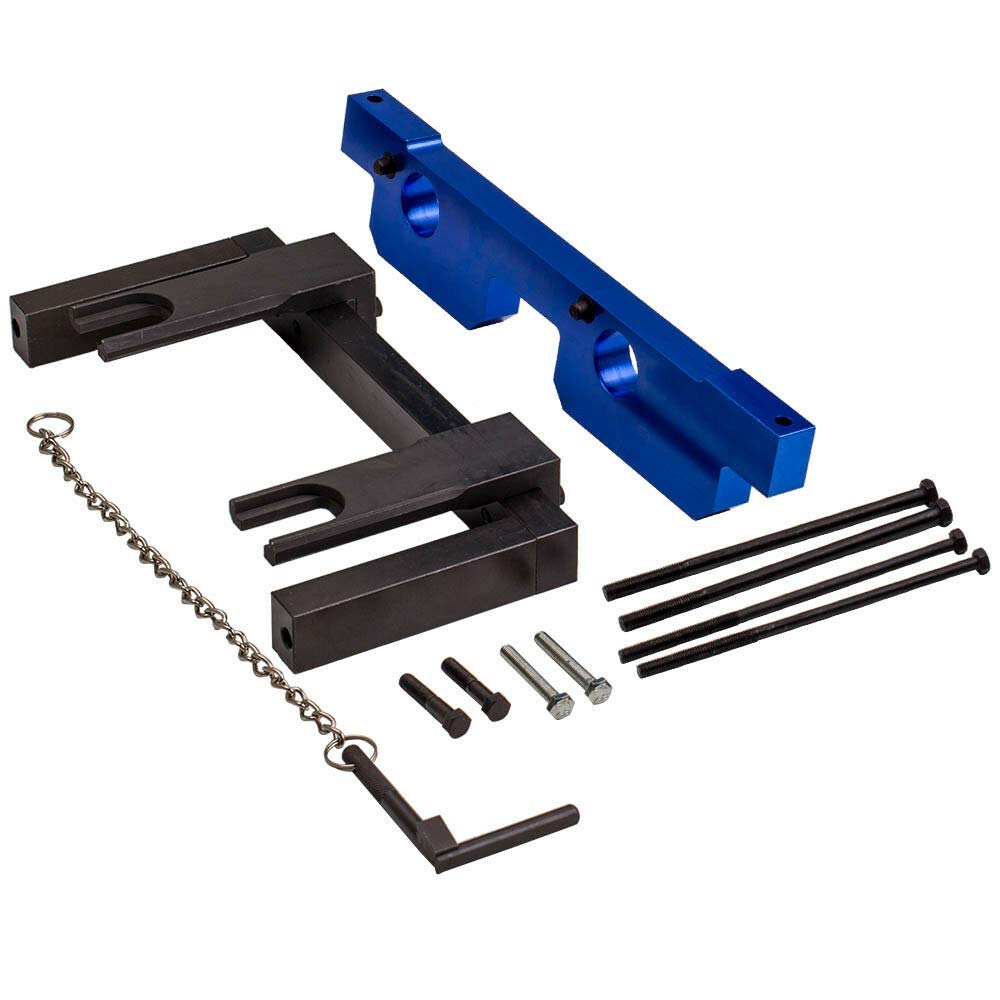 Conjunto herramientas de sincronización para calado del motor y alineación del arbol de levas ompatible con motores BMW N51 N52 N53 N54 incluido VANOS