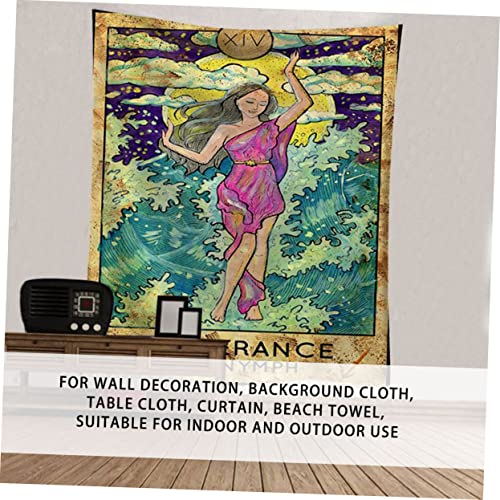 Tapisserie tarot haut de gamme couverture murale en polyester imprimé 3D