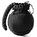 Holtzman's Survival Kit Paracord Grenade The #1 Best 48 Tool Emergency kit (Solid Black)