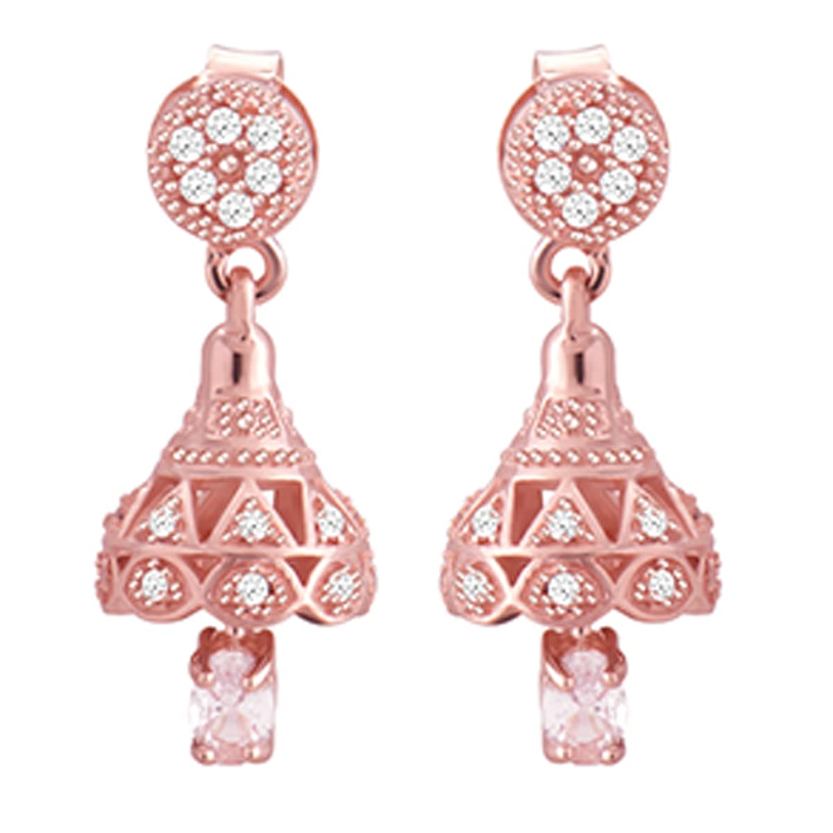 GIVA 925 Silver Rose Gold Pretty Little Jhumki | Gifts for Girlfriend, Gifts for Women and Girls |With Certificate of Authenticity and 925 Stamp | 6 Month Warranty* (B09Q69WKGZ) Amazon Price History, Amazon Price Tracker
