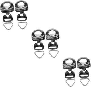 jojofuny 3 Sets Camera Adapter Accessories Camera Hand Strap Camera Eyelet Ring Triangle Split Hook Screws with Washer Lug Ring Camera Strap Stainless Steel Micro Single