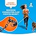 SparklyPets - Hands Free Dog Leash with Reflective Stitches - Waist Leash for Dog Walking, Hiking, Training, Jogging, Canicross, Running - for Medium & Large Breeds