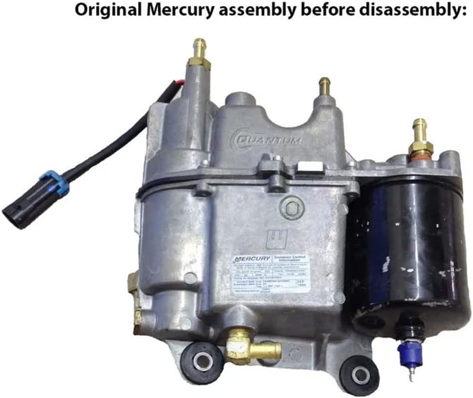 QFS High Pressure Fuel Pump w/Regulator for Mercury Verado 75HP-350HP Outboard, Replaces 880596T55
